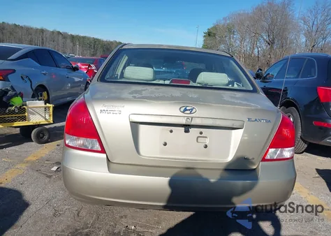 2002 Hyundai Elantra Gls z USA, uszkodzony, nr VIN KMHDN45D62U320341